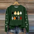 thumbnail image 2 of Sweatshirt for Women Trendy Casual Full Sleeve Crewneck Long Sleeve Chicken Graphic Printed Pullover Blouse Tops, 2 of 4