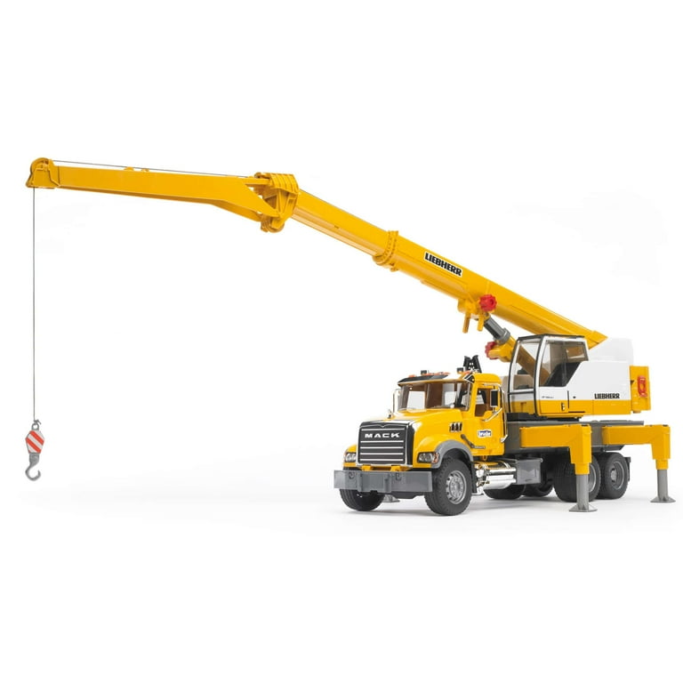 ブルーダー MACK LIEBHERR クレーン Bruder Toy MACK Granite Liebherr Crane Truck with 50 inches