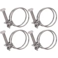 thumbnail image 1 of Wire Clamp Accessories 304 Stainless Steel Clamp Wire Clamps Hose Clamp, 1 of 12