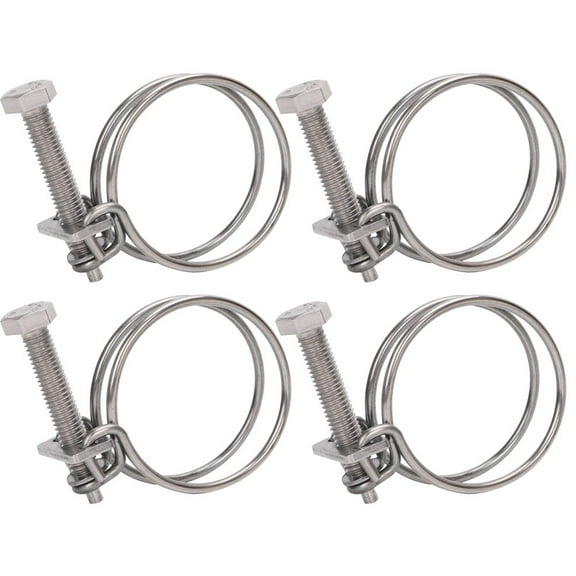 Wire Clamp Accessories 304 Stainless Steel 3mm Thick Hose Clamp Spiral Hose