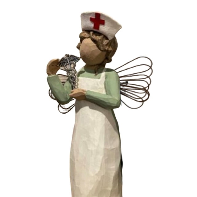 Enfermera, Escultura De Enfermera De Resina, Figura De Enfermera, Estatua, Adornos Para El Hogar, Decoración, Regalo De Navidad Kearding HA042885-05