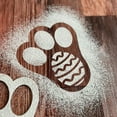 thumbnail image 5 of Easter Foot Print Stencil Floor Bunny Foot Print Template Reusable Stencil, 5 of 6