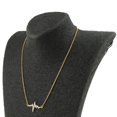 thumbnail image 3 of Collar Yinane Colgante Creativo Plateado Dorado 49cm, 3 of 5
