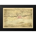 thumbnail image 2 of Unknown 14x11 Black Modern Framed Museum Art Print Titled - Albany New York -1758, 2 of 5