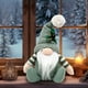 thumbnail image 1 of Muñecos de gnomos navideños luminosos | Decoraciones navideñas sin rostro | Adorno festivo para el hogar y el árbol | Figura de Papá Noel para repisa y estante | Decoración de tela de 25 cm, 1 of 6