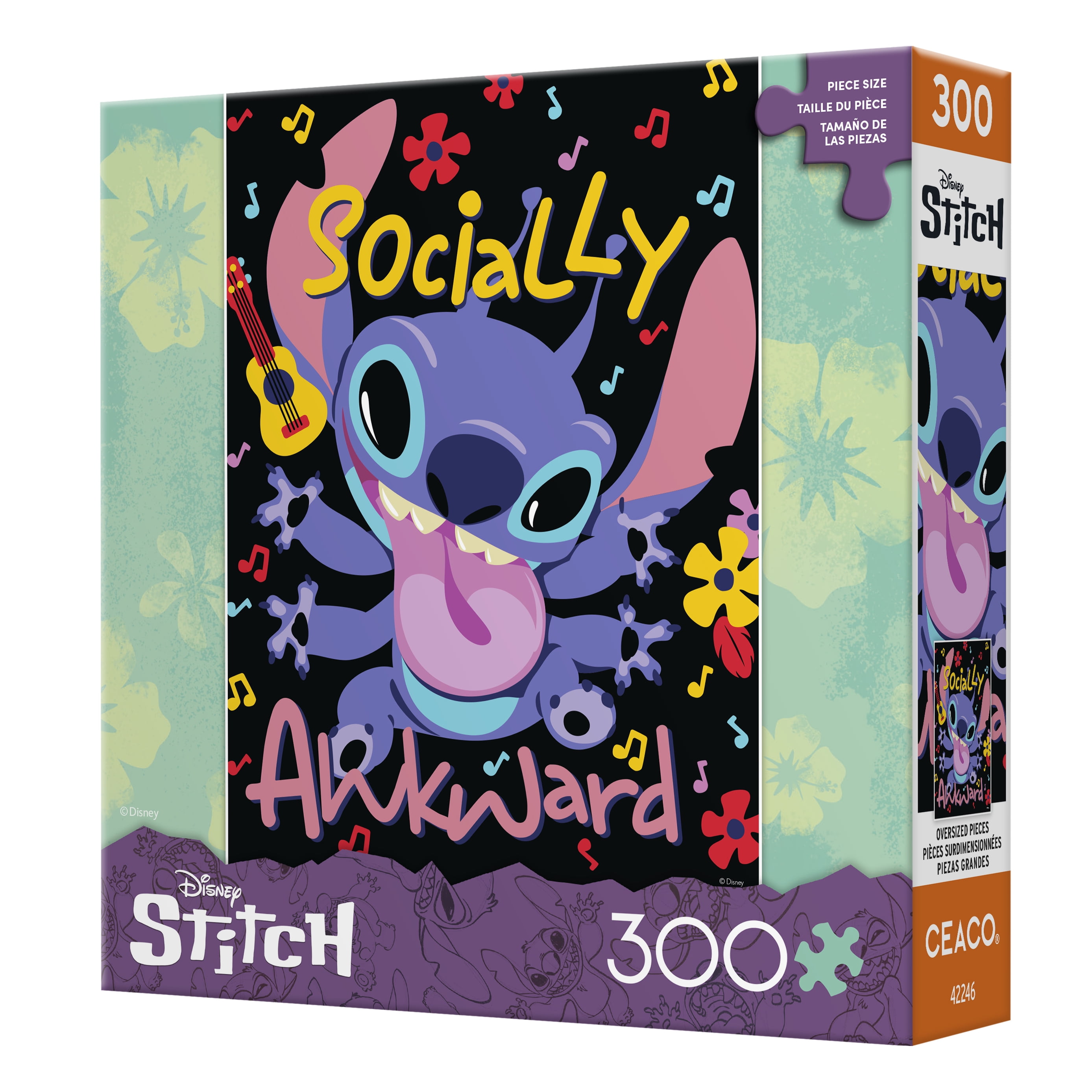 Ceaco 300 Piece Stitch Socially Awkward Interlocking Jigsaw Puzzle
