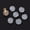 8.5x9x3mm, variant on 300pc Comfort Silicone Pads for Screw Back Clip on Earrings Anti-Pain Clip on Earring Cushion Clear 5.5x1.5mm Hole: 1.6mm