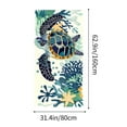 thumbnail image 2 of Microfiber Beach Towel Portable Storage Backpack with Hanging Loop 160 cm x 80 cm 452 g Multicolor, 2 of 6