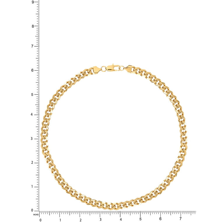 Brilliance Fine Jewelry Yellow Gold Plated Curb Chain Necklace photo 2