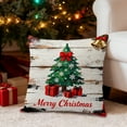 thumbnail image 1 of Christmas Throw Pillow Cover Holiday Decor for Sofa Couch Bedroom Seasonal Home Decoration Linen Pillowcase Farmhouse Cozy Accent Pillow, 1 of 6