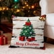 thumbnail image 1 of Christmas Throw Pillow Cover Holiday Decor for Sofa Couch Bedroom Seasonal Home Decoration Linen Pillowcase Farmhouse Cozy Accent Pillow, 1 of 6