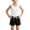 01 White, variant on Freshbabe Kids 2-Piece Casual Outfit, Sleeveless Tank Top and Shorts, Soft Breathable Playwear for Children, Multi-Color Set