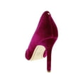 thumbnail image 3 of Sam Edelman Women's Hazel Neon Pink Velvet Ankle-High Pump - 8M, 3 of 3
