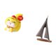 thumbnail image 5 of Estatua decorativa de barco serpiente de dibujos animados, figura de resina, adorno de mesa para estante, centro de mesa, oficina, dormitorio, regalo, 5 of 8