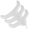 thumbnail image 3 of FRCOLOR  3 Pcs Inflatable Hanger Folding Coat Hangers for Travelling Hooks Trouser Baby White, 3 of 8