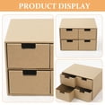 thumbnail image 2 of Shisuyan Paper Organizer Storage Box For Office Desktop Drawer Organizer For Documents Paper Storage Box Storage Box Bin Paper Drawer Desk Drawer Organizer, 2 of 8