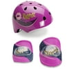 BRATZ Girls' Child Helmet and Pads Value Pack