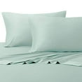thumbnail image 4 of Split-King: Adjustable King Bed Sheets, Solid Sea 550-Thread-Count 5pc Bed Sheet Set 100-Percent Combed Cotton, Sateen Solid, Deep Pocket, 4 of 5