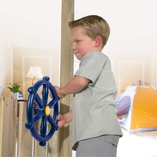 REDCAMP Pirate Ship Wheel 2.0, Swingset Steering Wheel Playset