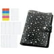 A6 PVC Notebook Binder Cash Budget Envelope Planner Cover Ring Folder