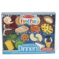 Melissa & Doug Fun Food Combine & Dine Durable Play Food for Toddlers