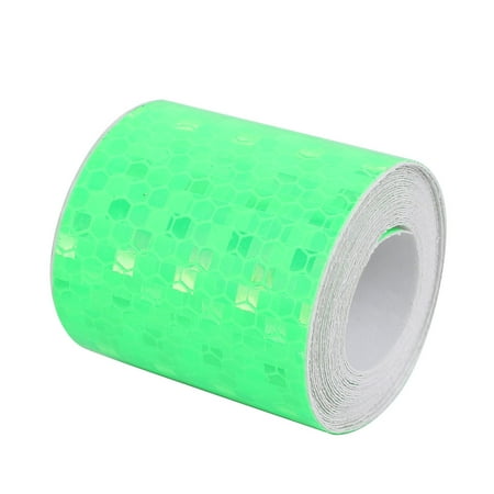 3 Meter Reflective Tape - Green Honeycomb Reflective Conspicuity Warning Tape 5cm Width 3 Meter Length