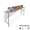 63 inch-Upgraded, variant on Adjustable Work Platform with 850-1100 Lb Duty Rating, Portable Multipurpose Folding Scaffolding Work Platform Scaffold Tower Ladder Stool Bench Adjustable Height, Carbon Steel Structure