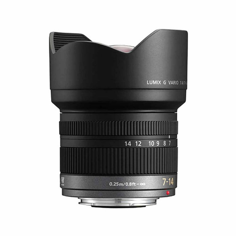 Panasonic Lumix G Vario 7-14mm f/4 ASPH. Lens - Walmart.com