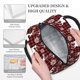 thumbnail image 3 of Easygdp Plaid Reindeer Snowflakes Bolsa de Almuerzo Insulada Grande, Forro de Aluminio, Diseño Espacioso, a Prueba de Fugas, Ideal para Trabajo, Picnics, Viajes y Actividades al Aire Libre, 3 of 6