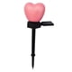 thumbnail image 3 of solar del día de San Valentín enciende la luz del corazón del LED d, césped del patio al aire libre Rosa Cola Luz del día de San Valentín, 3 of 8