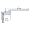 thumbnail image 2 of CRL H4126 Square 9" Left Handed Aluminum Wood Casement Operator, 2 of 2