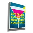 thumbnail image 2 of Epic Graffiti 'Got Drunk' by JJ Brando, Canvas Wall Art, 12"x16", 2 of 8