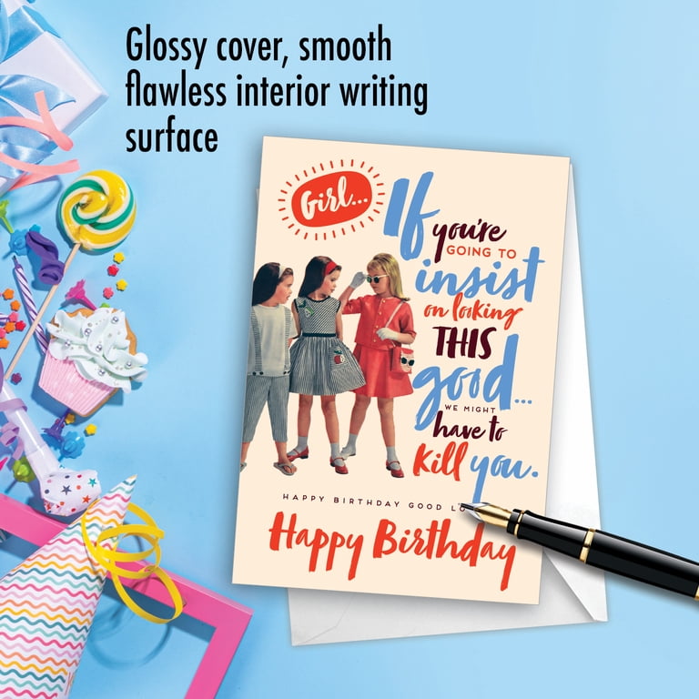 Birthday Card For Best Friend Girl Funny