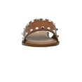 thumbnail image 3 of CUSHIONAIRE Women's Tyler Studded Slide Sandal +Memory Foam, Wide Widths Available, 3 of 5