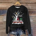 thumbnail image 5 of Shadoumai Christmas Clothes Lightweight Casual Fit Solid Sweater Plus Size Women's Christmas Sweater, 5 of 5