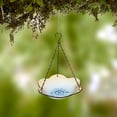 thumbnail image 3 of The Lakeside Collection Decorative Hanging Glass and Metal Bird Cage Bath, Garden, 3 of 5
