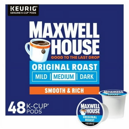 2X - Maxwell House Original Roast Medium Roast K-Cup Coffee Pods