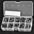 thumbnail image 1 of Ensemble de Guides de Canne à Pêche, 80 Pcs Embouts de Canne à Pêche Durables 10 Tailles Accessoires de Remplacement, 1 of 8