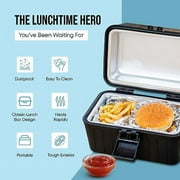 Zone Tech Insulated Lunch Box 12V Electric Travel Food Warmer for Car Picnic Food Heater