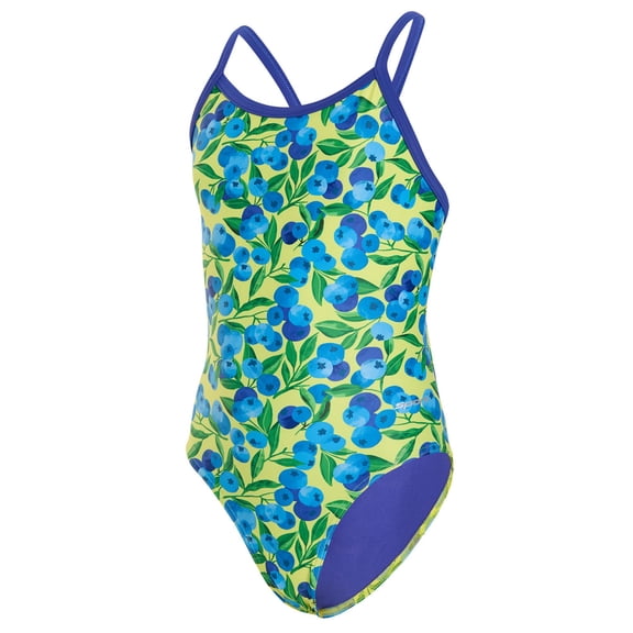 Sporti Blueberry Breeze Thin Strap One Piece Swimsuit (22-44) (Women's)
