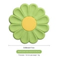 thumbnail image 2 of New Daisy Flower Heat Insulation Mat Simple And Attractive Cute Japanese Silicone Placemat Ins Cuptray Anti-scald Pot Mat Colorful Flower Shape Table Decoration Table Mat, 2 of 9