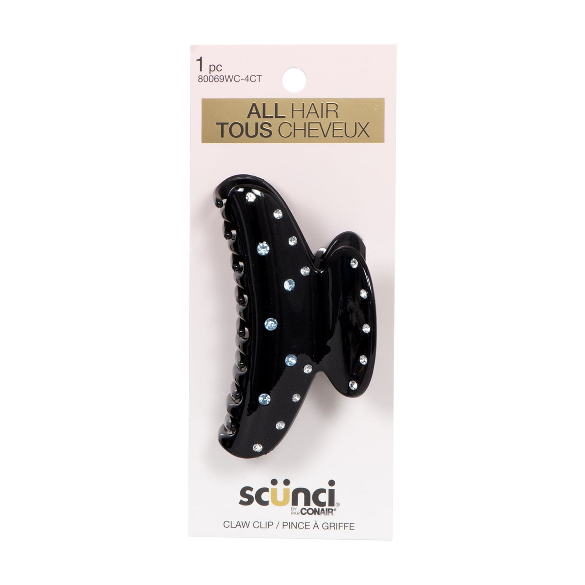 Scunci Rhinestone Claw Clip