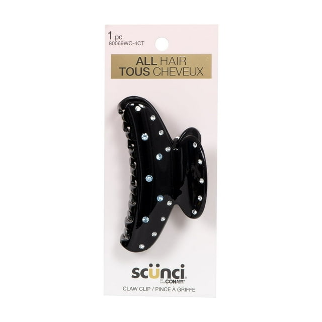 Scunci Rhinestone Claw Clip
