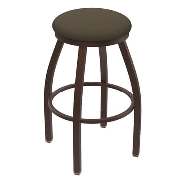 XL 802 Misha 36" Swivel Extra Tall Bar Stool with Bronze Finish and Canter Earth Seat