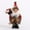 Red, variant on Christmas Plush Santa Claus Xmas Tree Hanging Ornament Decoration Doll Toy Table Decor Festival Standing Santa Claus