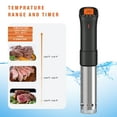 thumbnail image 4 of Inkbird 1000W WiFi Sous Vide Cooker Precision Immersion Circulator Stainless Steel, 4 of 12