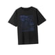 thumbnail image 5 of Camiseta básica de verano para mujer, camiseta para caminar, vacaciones, regalo del día de San Valentín Negro, 5 of 7