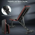 thumbnail image 4 of HEKA Weight Bench Adjustable Workout Bench Foldable Multi-Purpose Strength Training Bench, 4 of 8