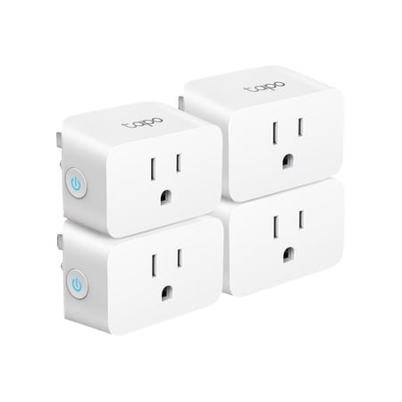 TP LINK Mini Smart Wi-Fi Plug Homekit, TAPO P125(4-PACK) (02QC24)