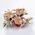 thumbnail image 4 of Broche de fruta Vintage de moda, versión versátil, ramo de Granada con gota de aceite de verano Rojo Verde Cocina, Decoración y Otros, 4 of 5